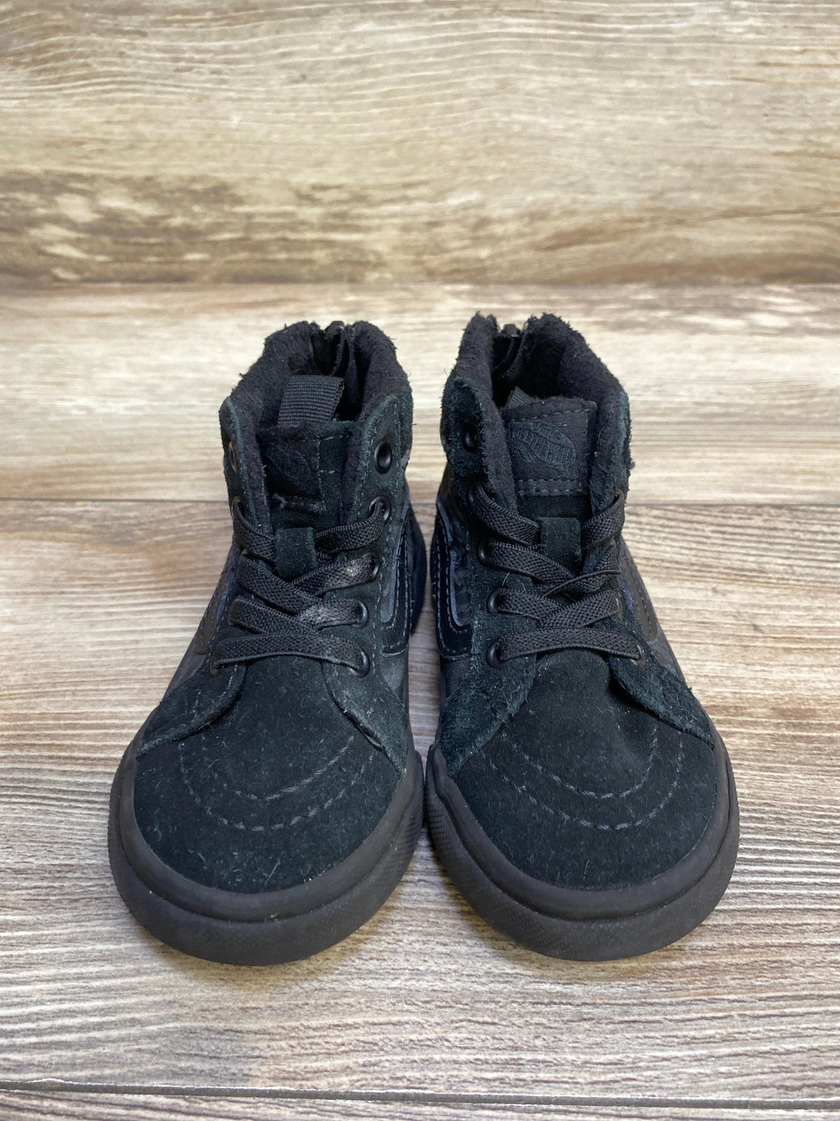 Vans Sk8-Hi Zip Shoes, Black Camo sz 6c