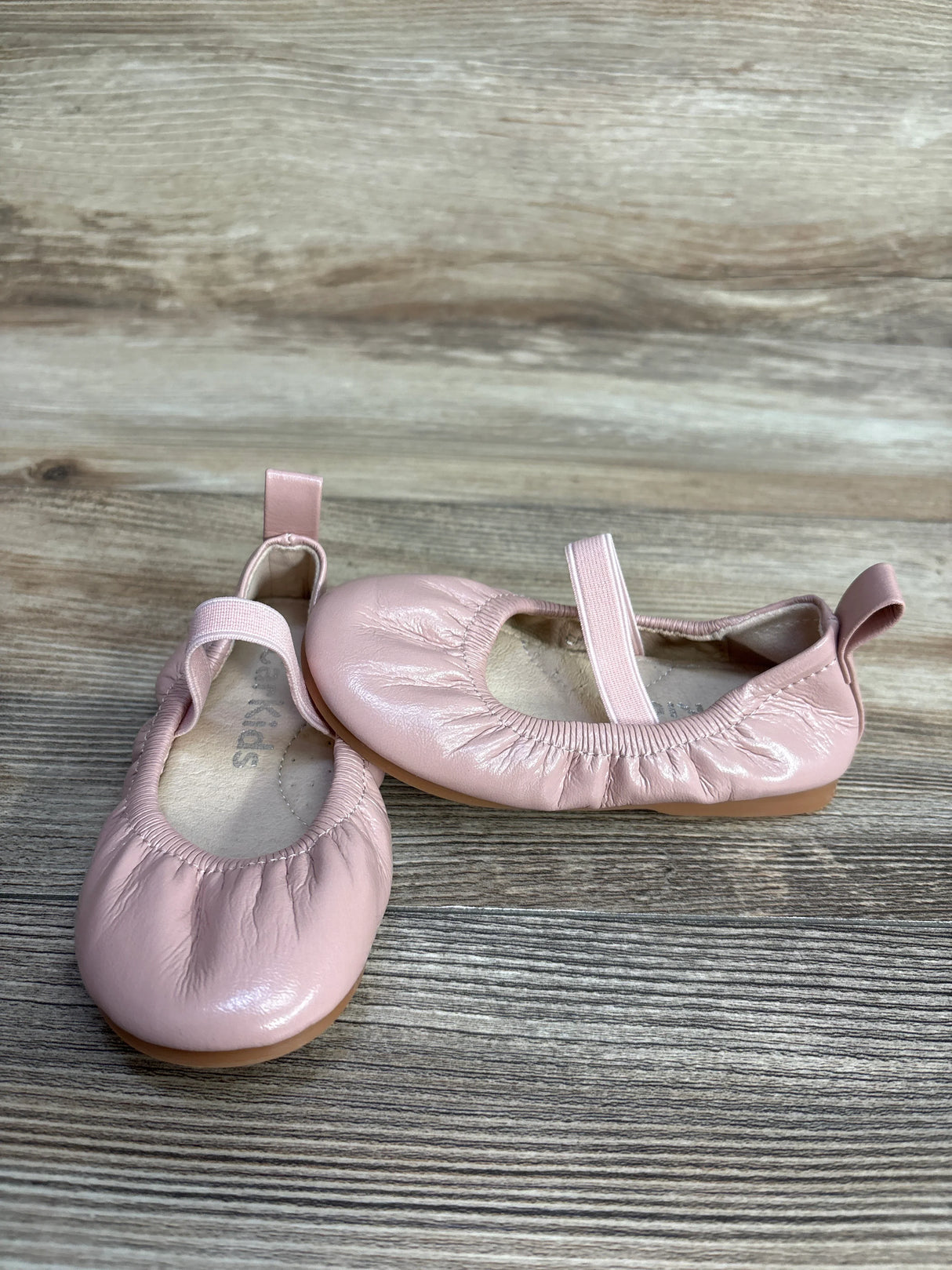 Car Kids Ballet Flats Pink sz 6/7c