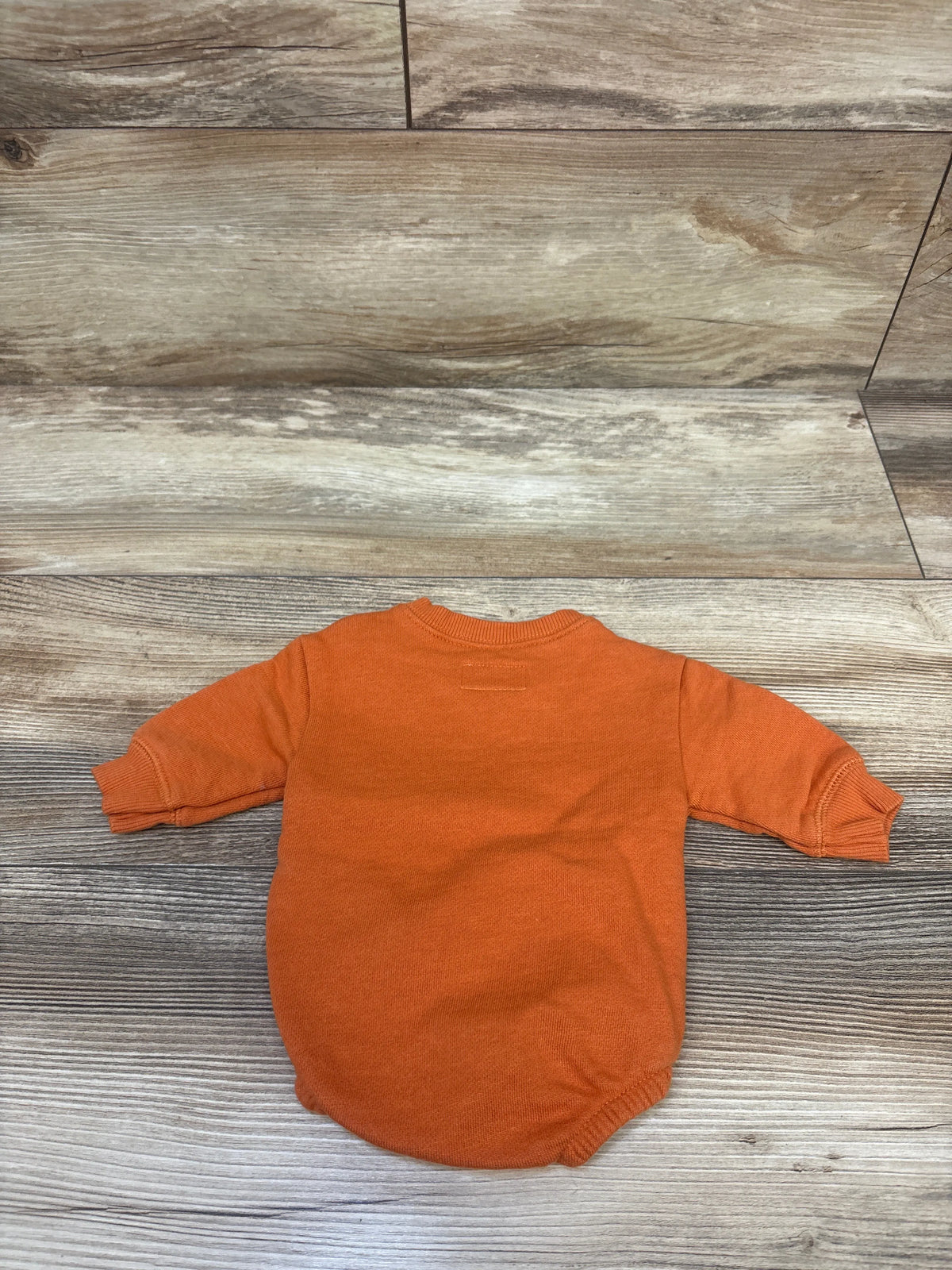 Little Planet Oh! Hi Pumpkin Pie Sweatshirt Bubble Romper Orange sz Newborn