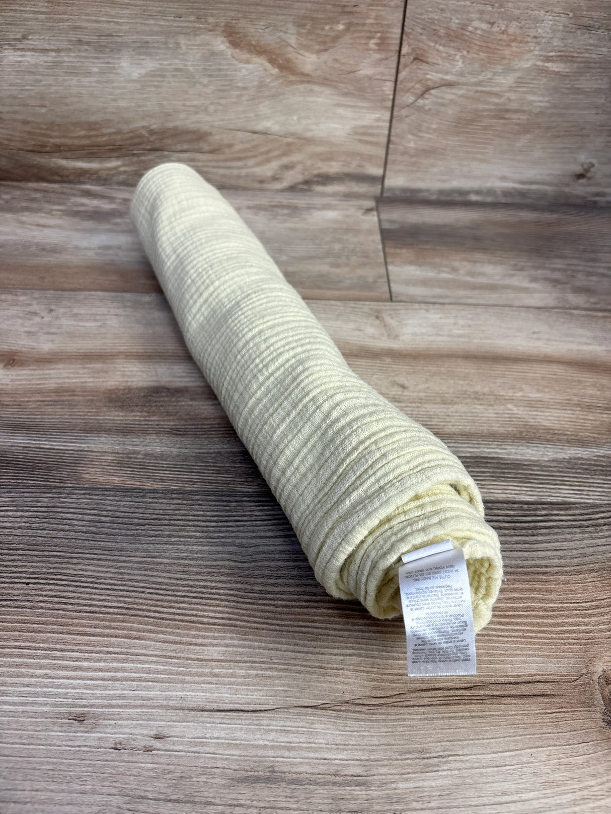 Kyle & Deena Muslin Swaddle Blanket, Yellow