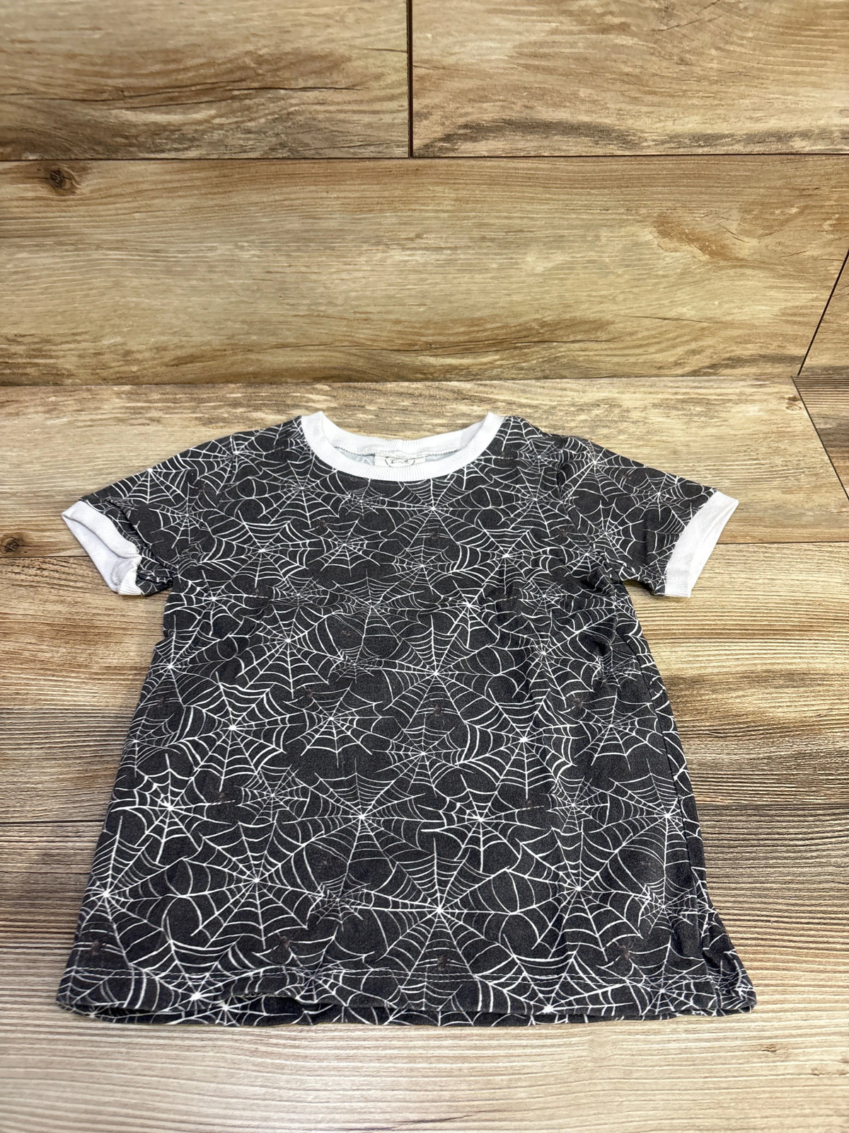Kait Perez Spiderweb Shirt Grey sz 4T