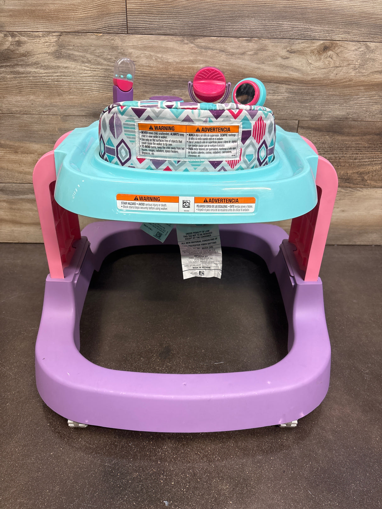 Safety 1st Ready, Set, Walk DX Developmental Walker in Lavender Buzz