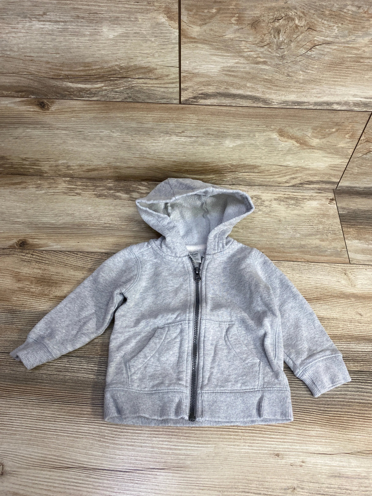 Carter's Full Zip Hoodie Grey sz 12m