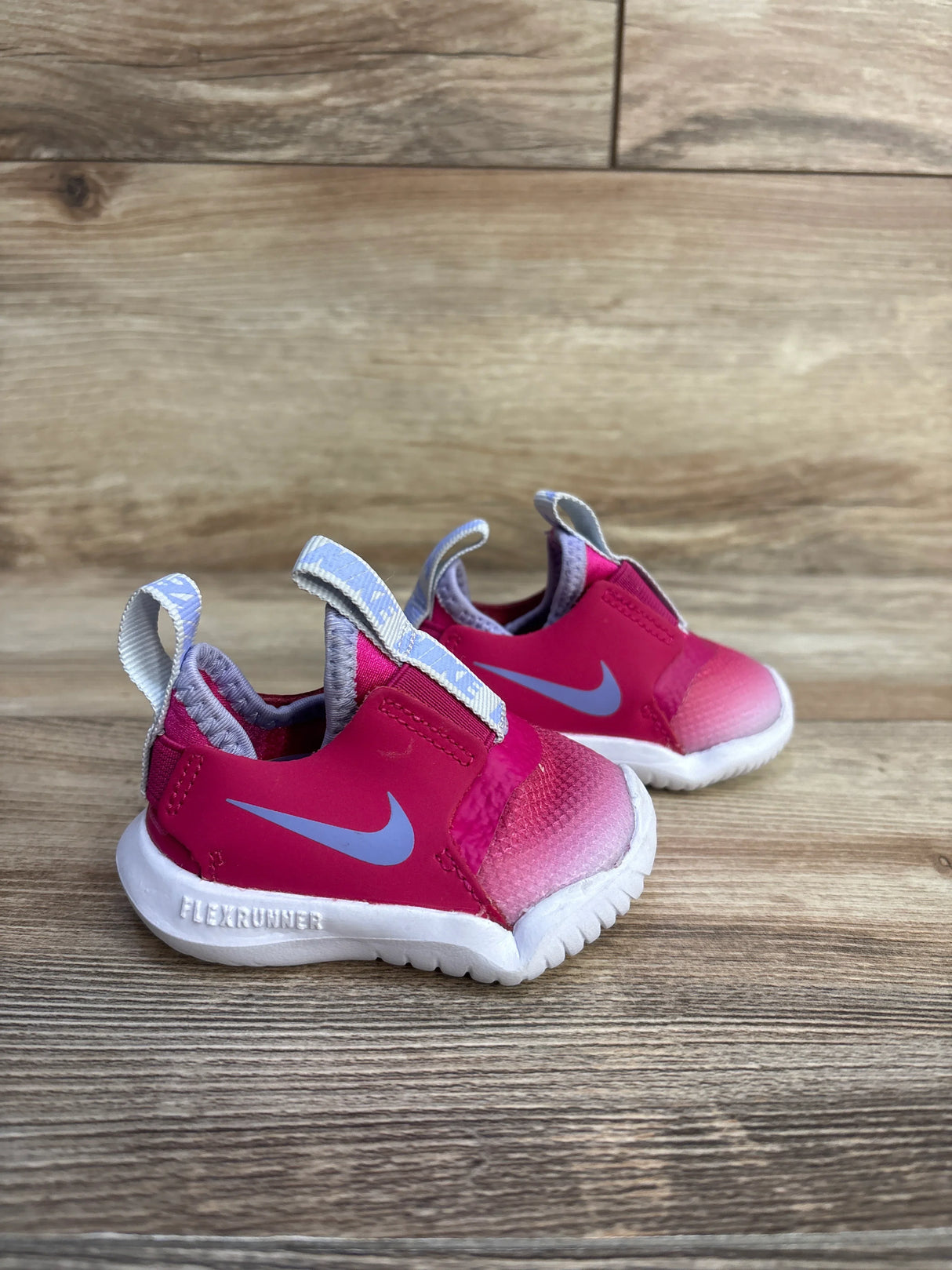 Nike Flex Runner TD 'Fireberry Purple Pulse' Sneakers sz 2c - Me n Mommy To Be