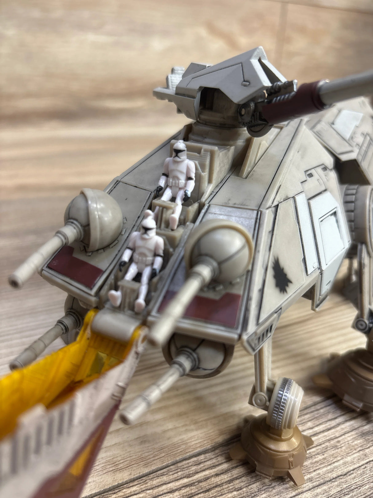 Star Wars Micro Galaxy Squadron AT-TE Vehicle + Imperial Troop Transport Vehicle
