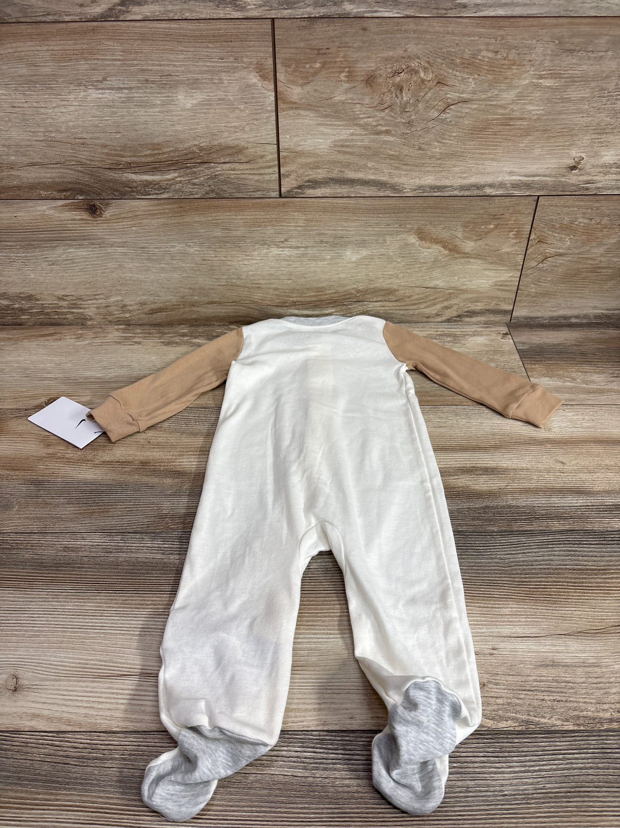 NEW Nike Ribbed Sleeper Cream sz 9m