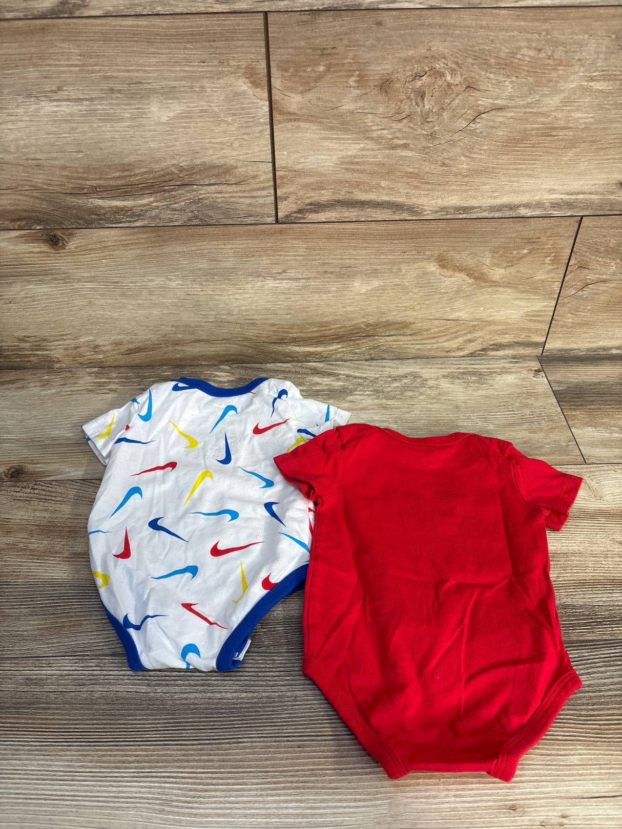 Nike 2pk 'My First Season' Bodysuits Red sz 6m