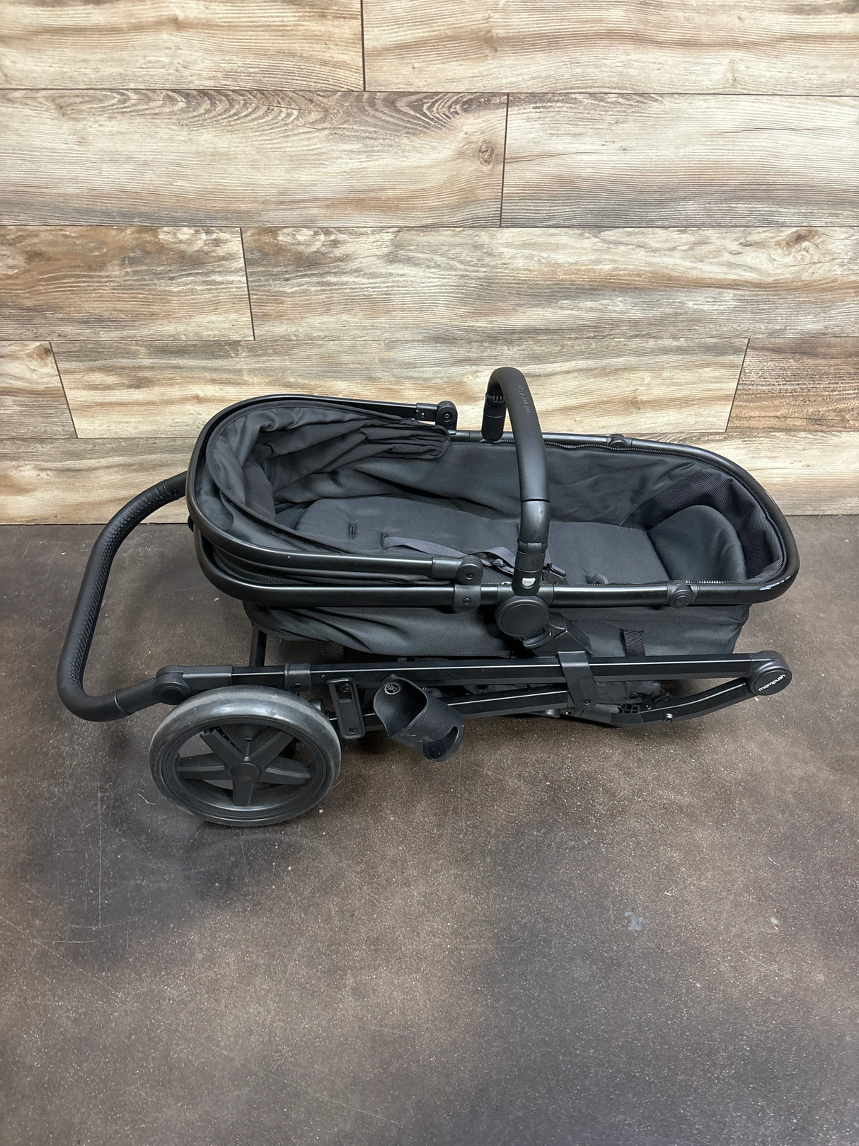 Mompush Meteor 2-in-1 Stroller - Black