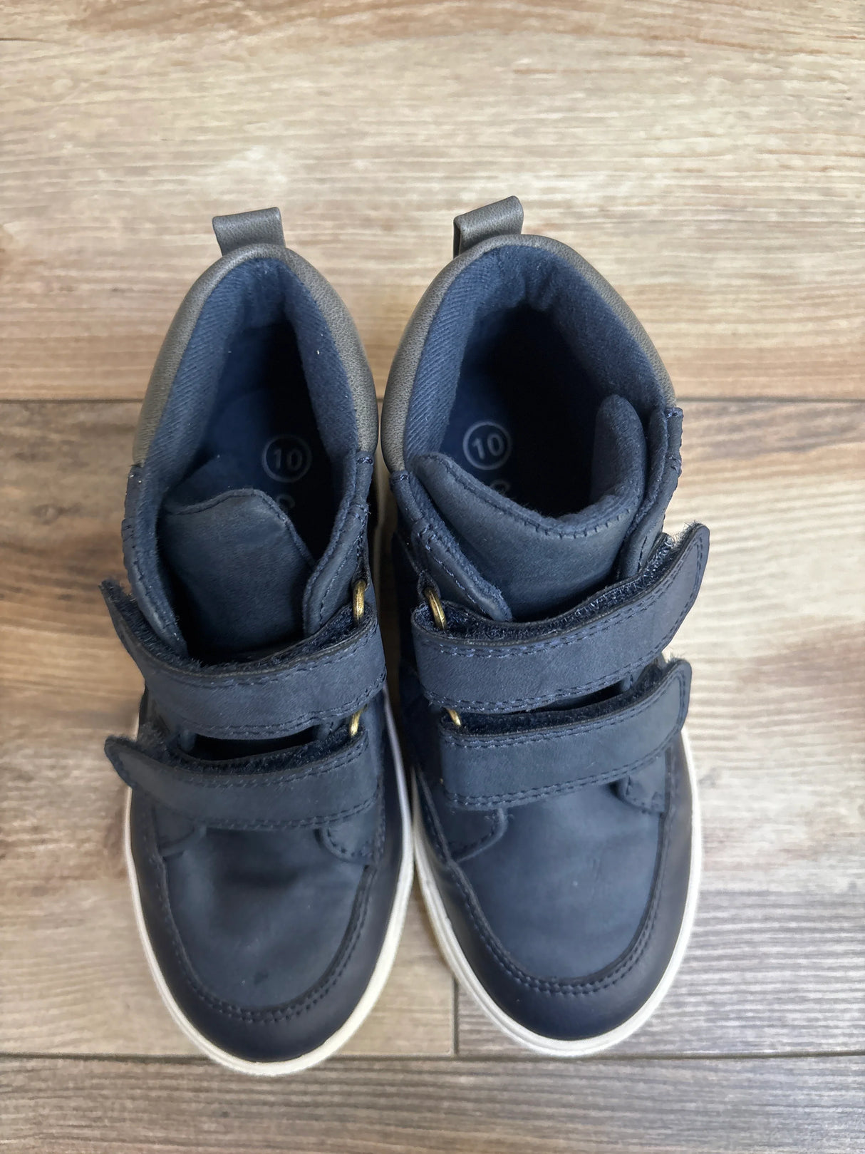 Cat & Jack Xavier High Top Sneakers Navy sz 10c