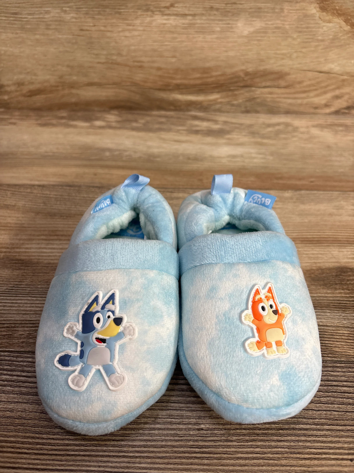 Ground Up Bluey Slippers Blue sz 9-10c