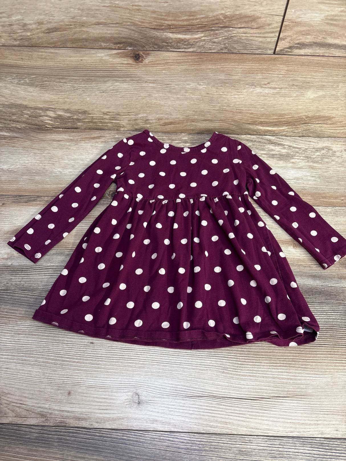 Old Navy Polka Dot Dress Purple sz 3T - Me n Mommy To Be