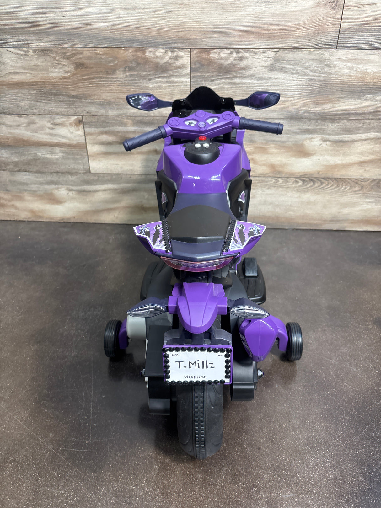 Marvel Black Panther Power Motorcycle Ride-On