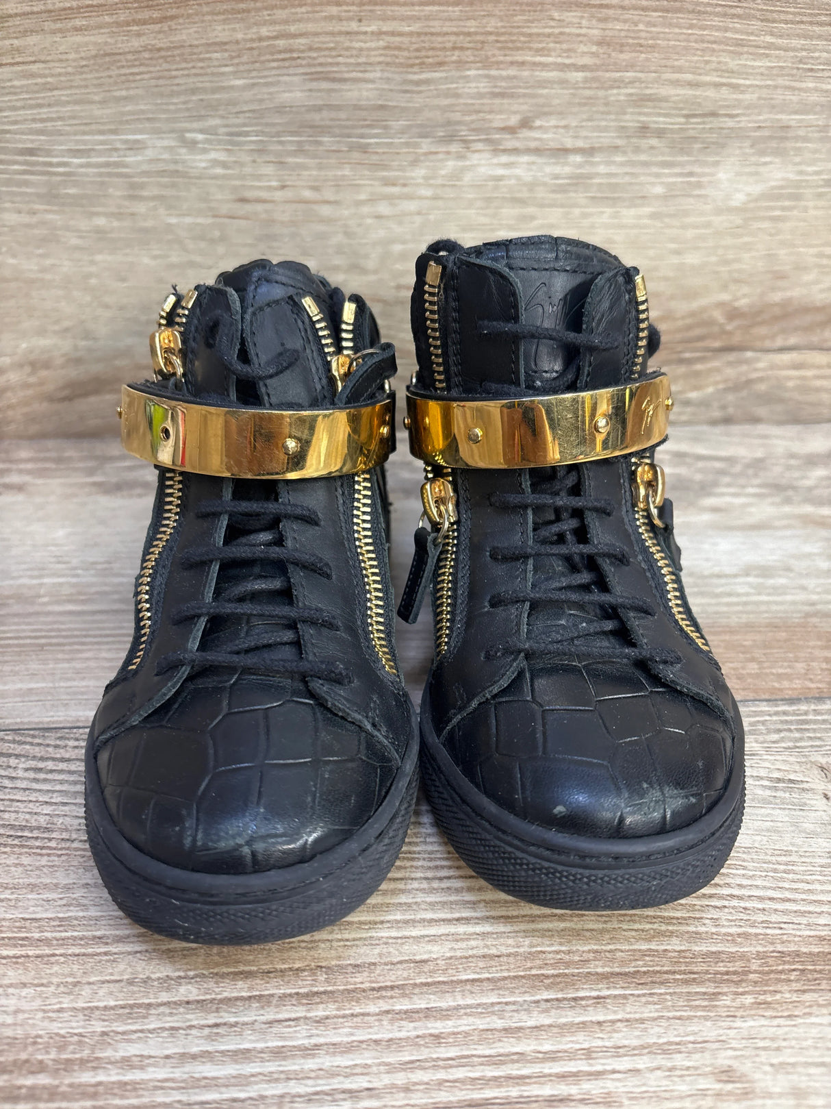 Giuseppe Kriss 1/2 JR. Black sz 12c - Me n Mommy To Be