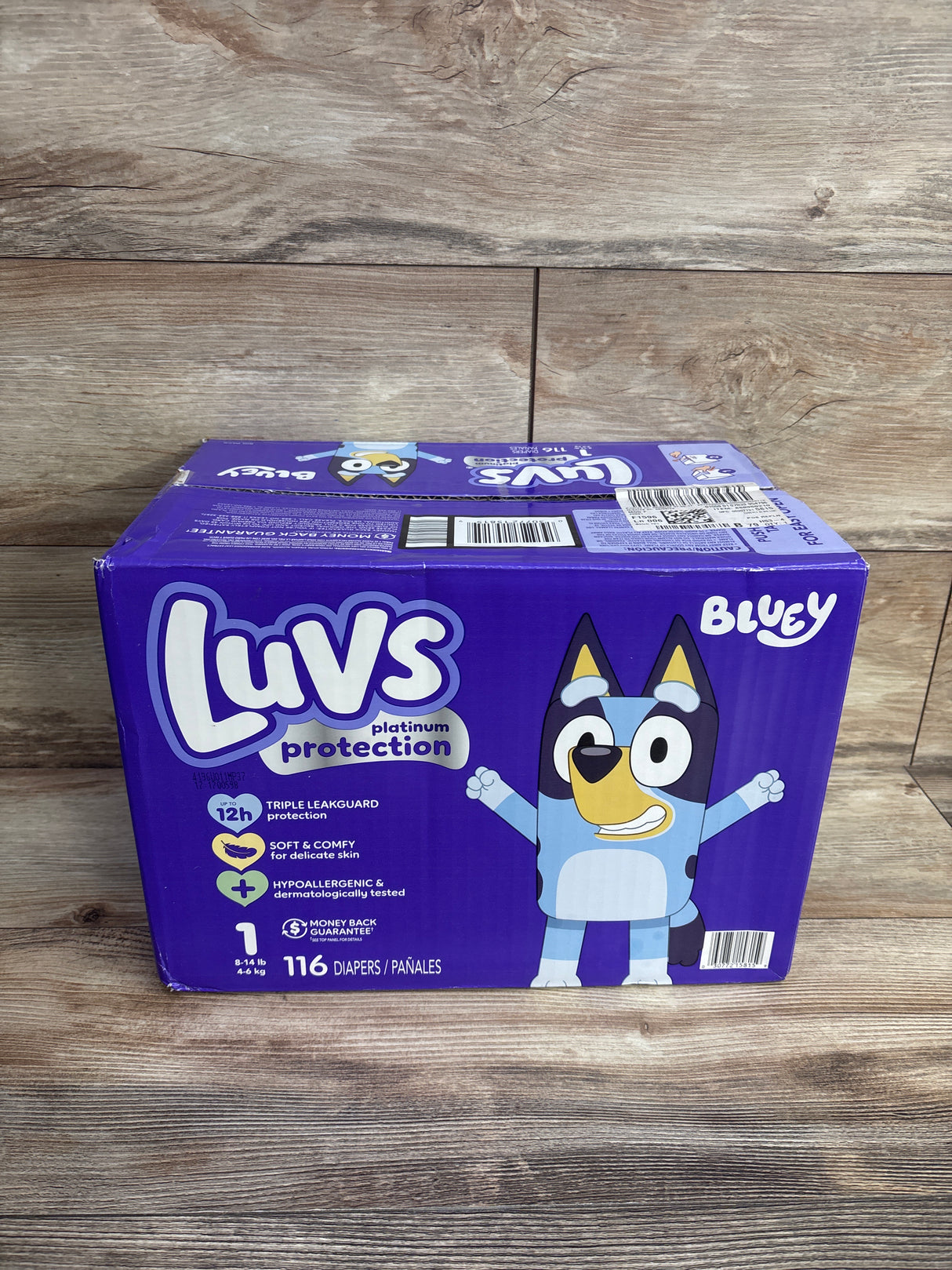 Luvs Pro Level Leak Protection Diapers 116Ct. Size 1