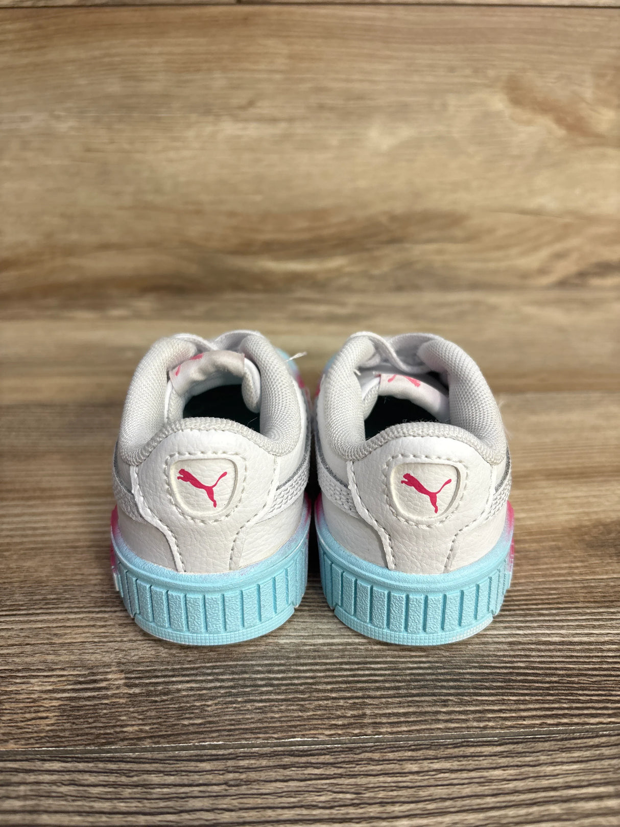 Puma Carina 2.0 Fade Sneakers White sz 7c