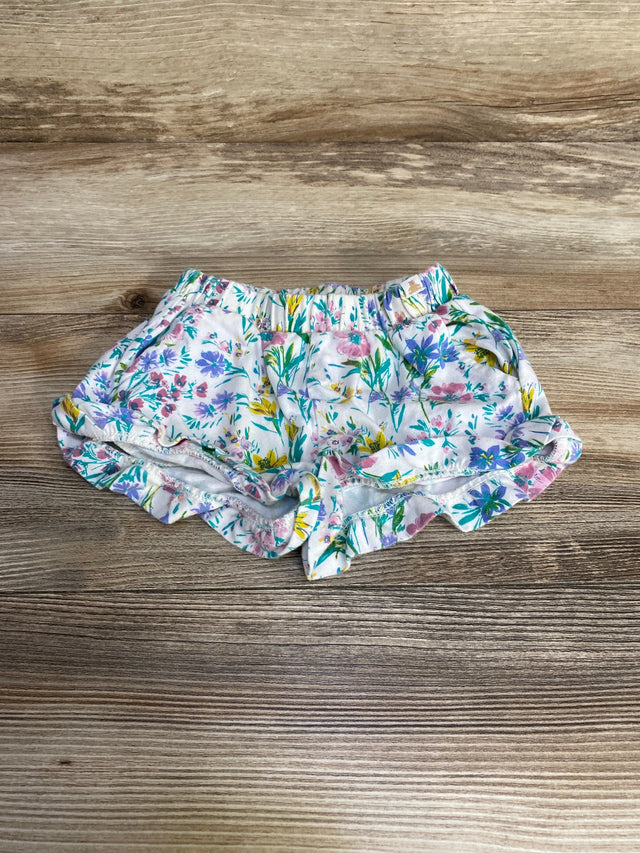 Baby Gap Floral Shorts White sz 6-12m - Me n Mommy To Be