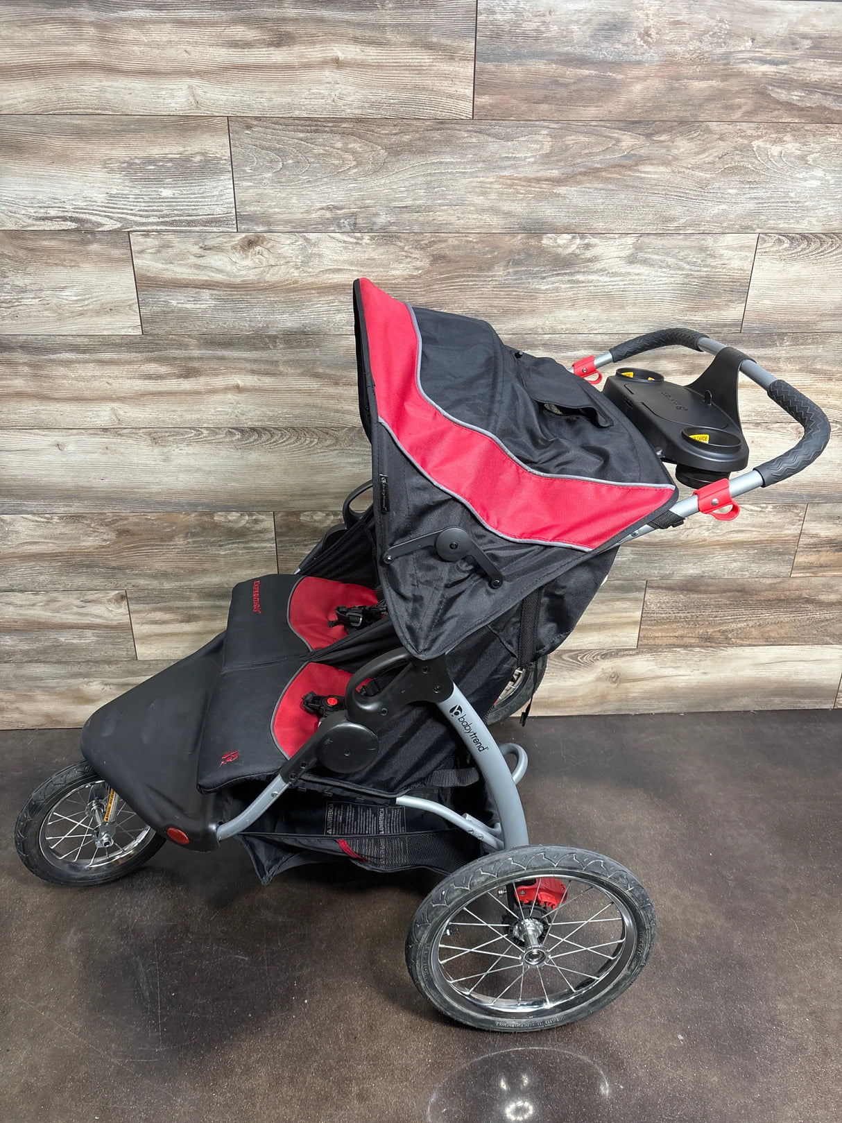 Baby Trend Expedition Double Jogging Stroller in Centennial Red