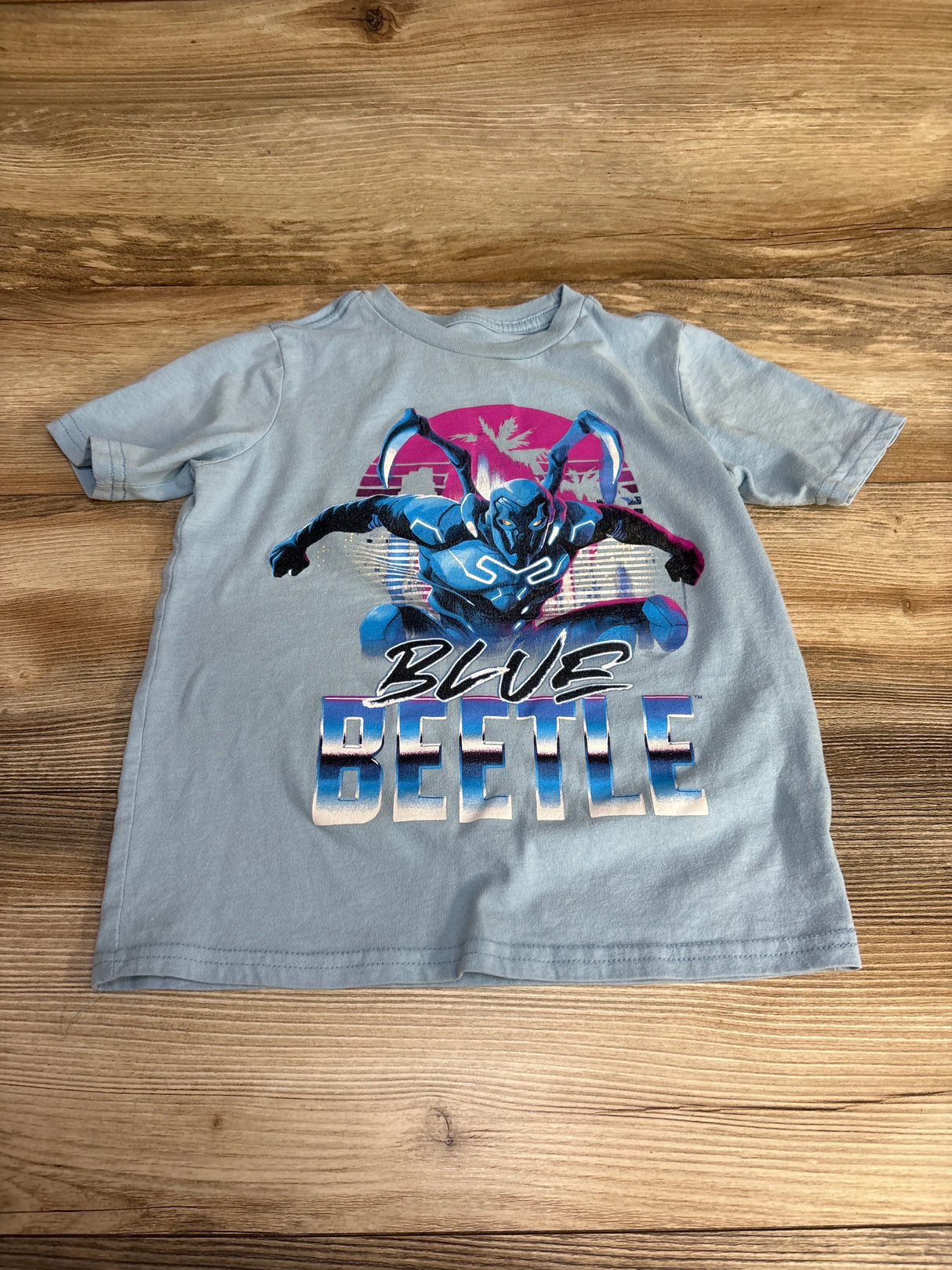 Blue Beetle Graphic Shirt Blue sz 4-5T - Me n Mommy To Be