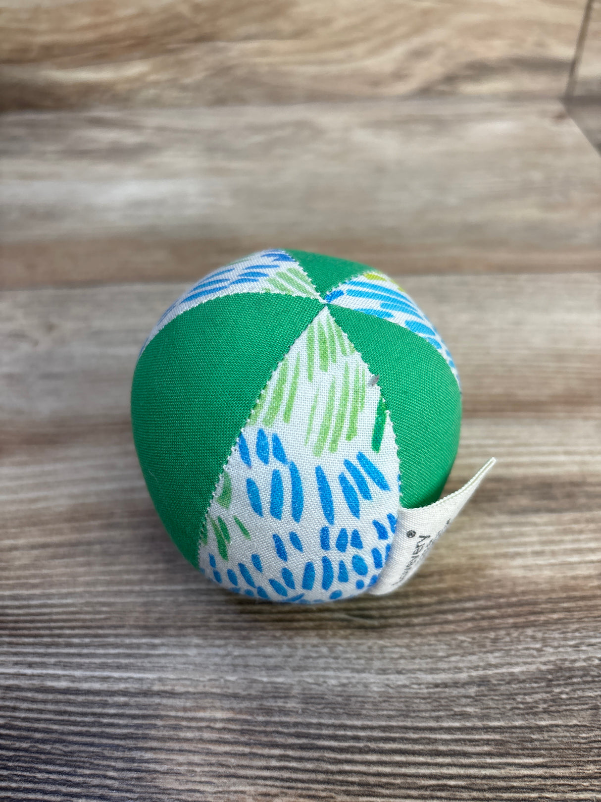 Lovevery Organic Cotton Ball Green