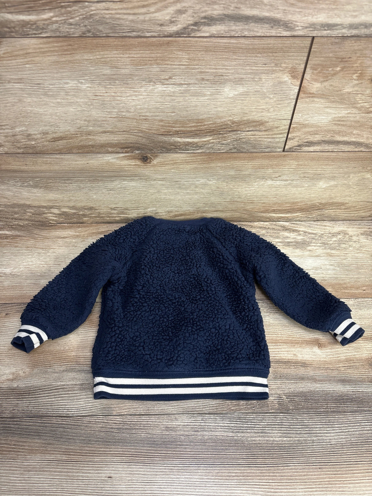 Carter's Sherpa Crewneck Sweatshirt Navy sz 18m