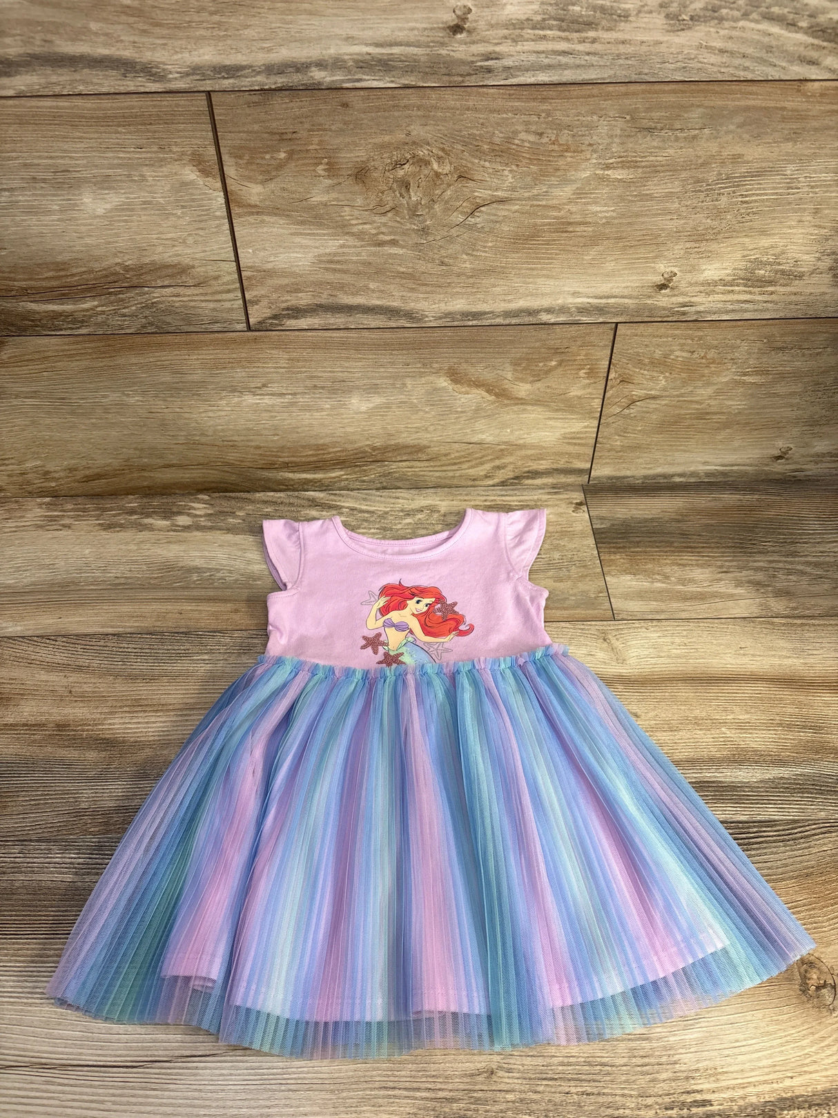 Jumping Beans x Disney's The Little Mermaid Ariel Tutu Dress Pink sz 18m