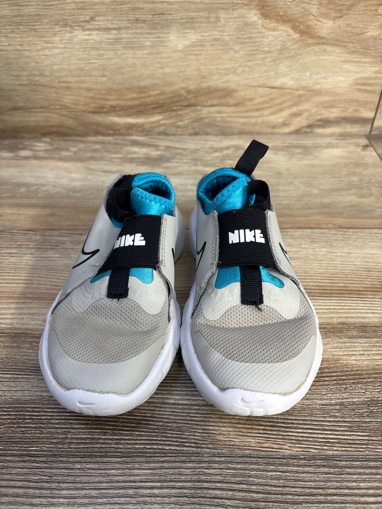 Nike Flex Runner 2 PS 'Light Iron Ore Blue Lightning' Sneakers sz 10.5c
