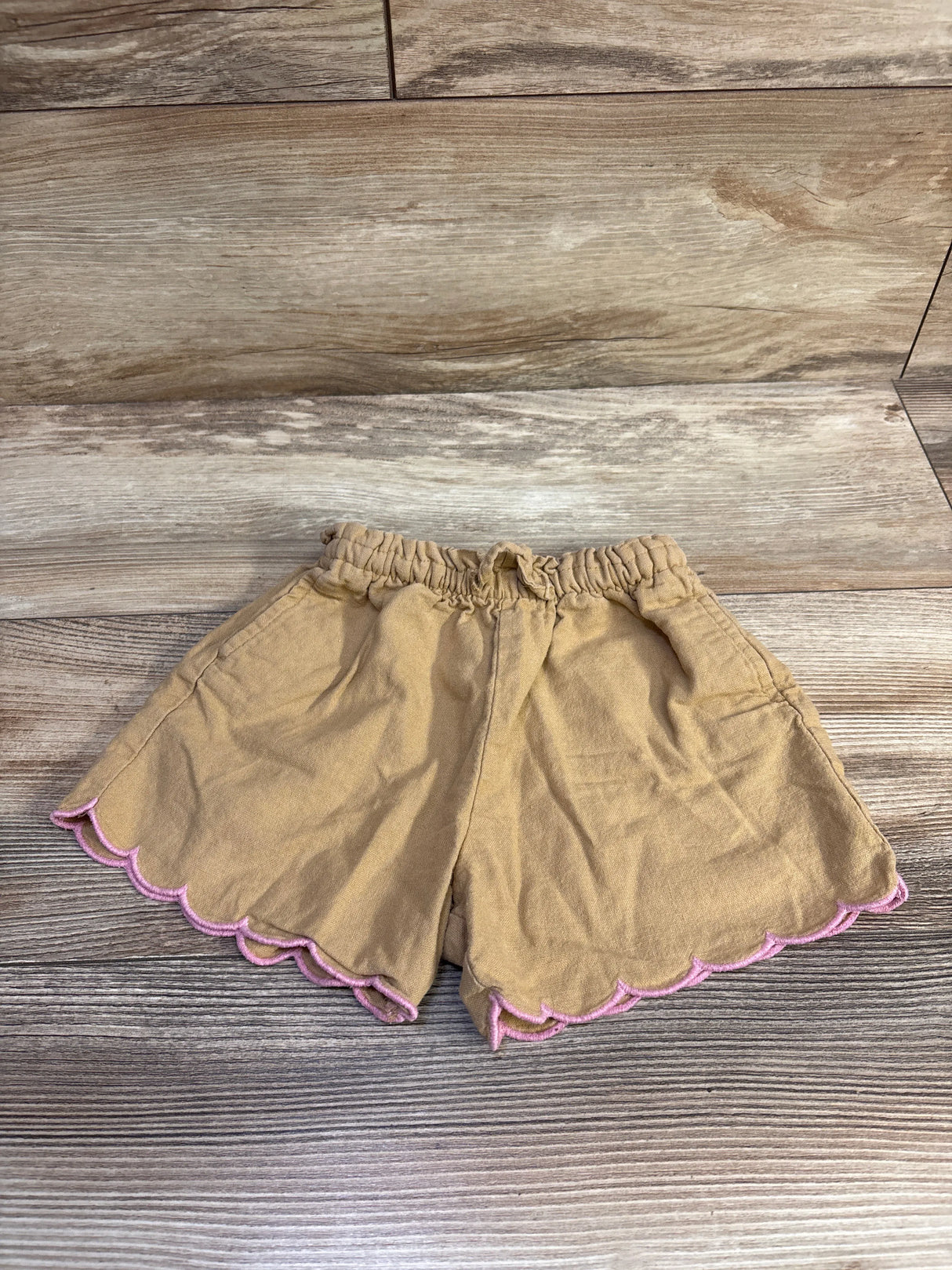 Old Navy Linen-Blend Shorts Tan sz 4T