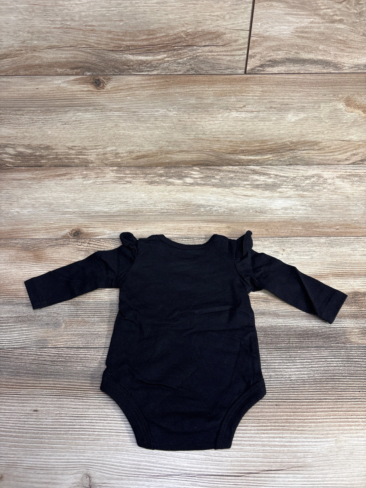 NEW Okie Dokie 'Family Time is My Favorite' Bodysuit Black sz Newborn