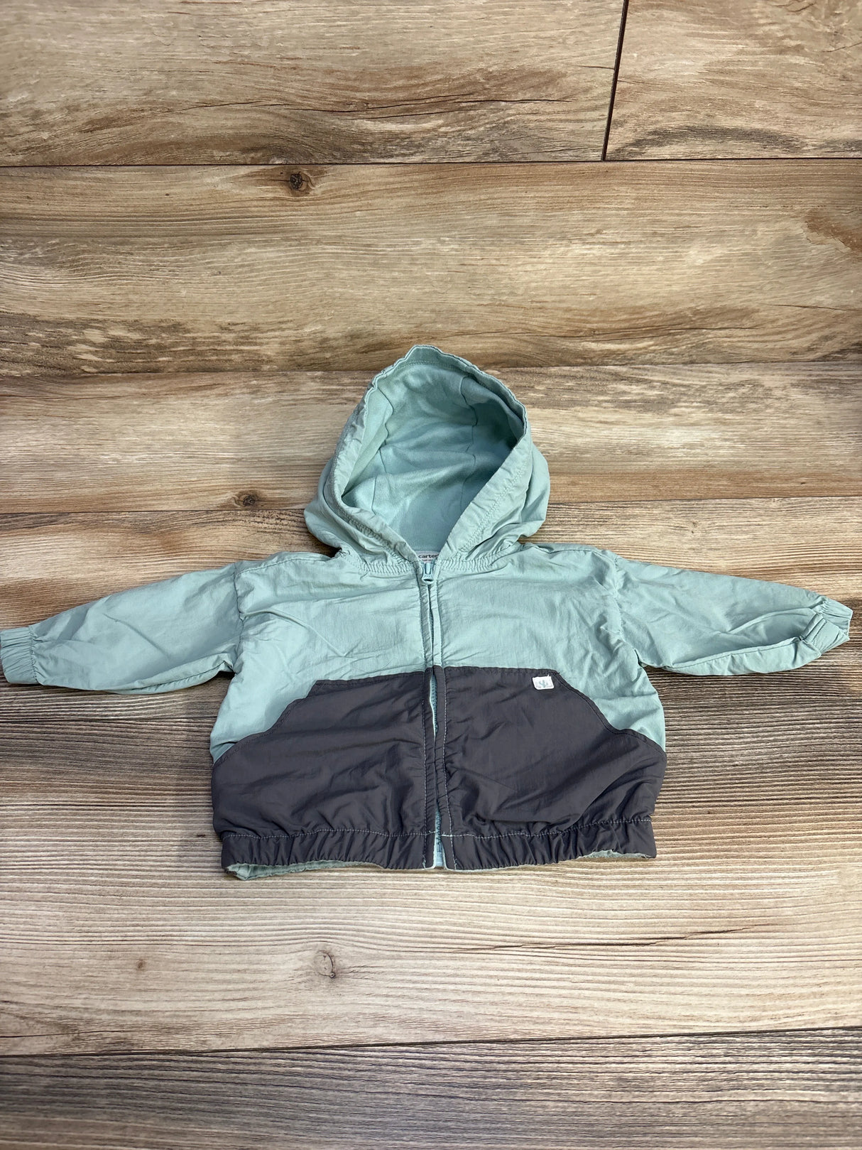 Just One You Hooded Windbreaker Green sz 3m - Me n Mommy To Be