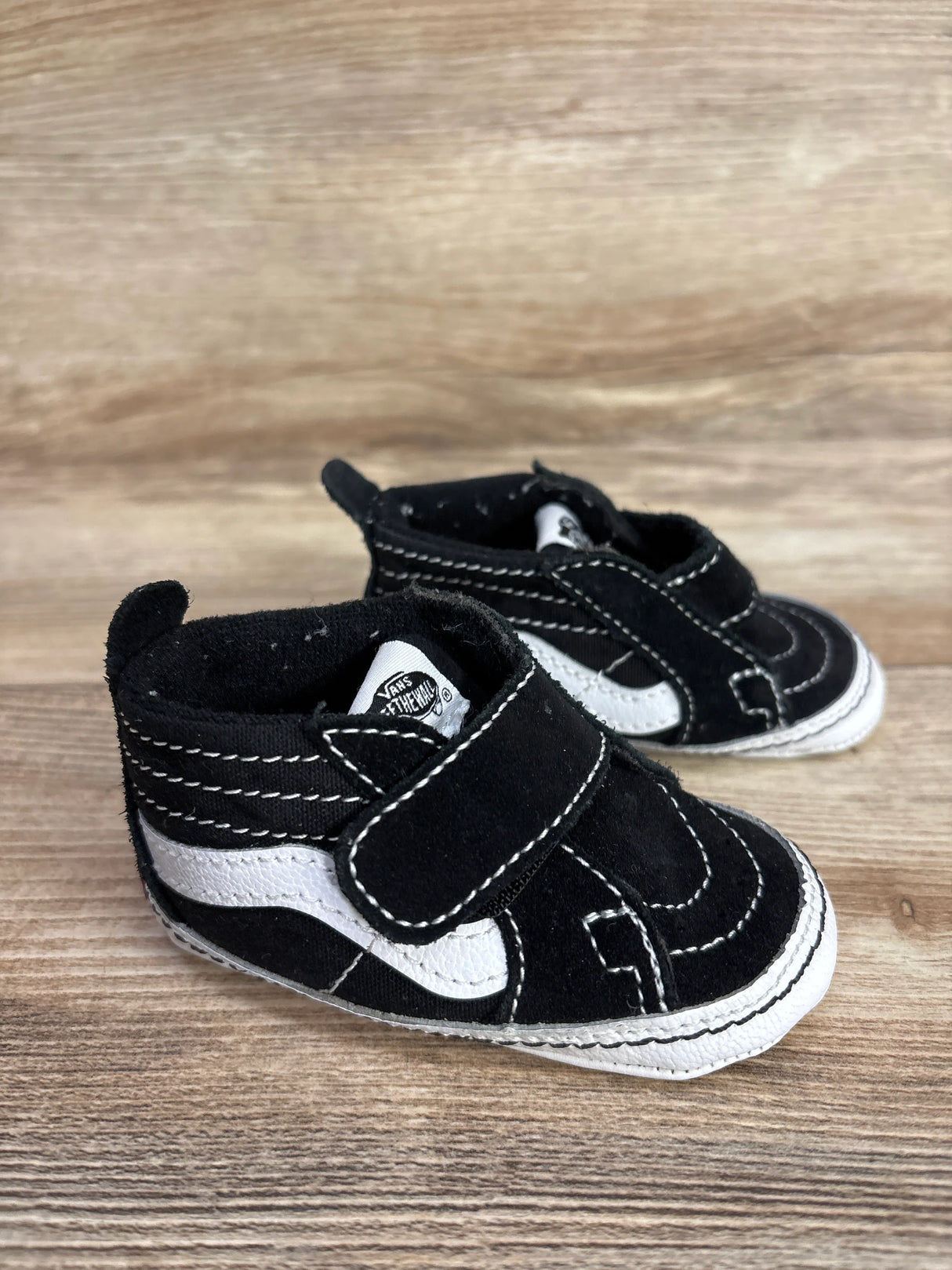 Vans Sk8-Hi Crib Sneakers Black sz 3c