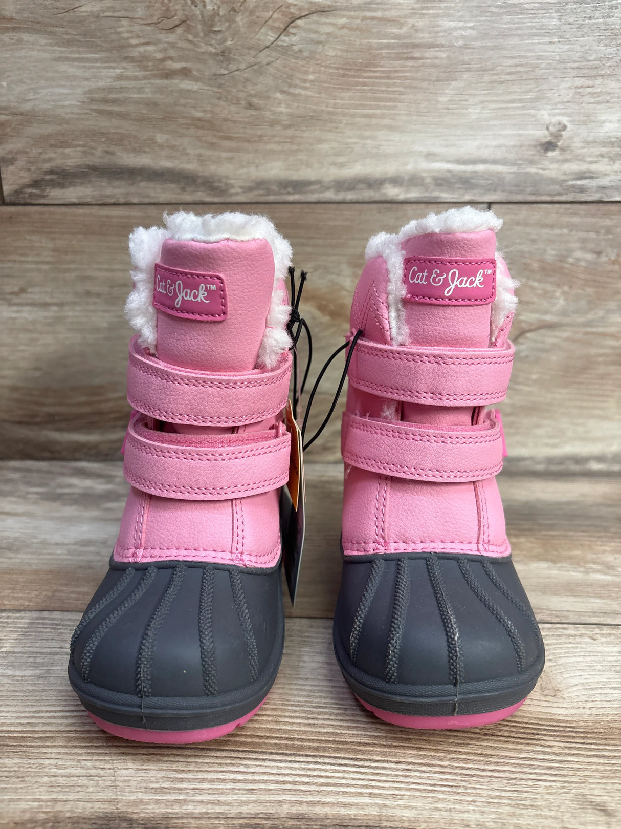 NEW Cat & Jack Denver Winter Boots Pink sz 8c