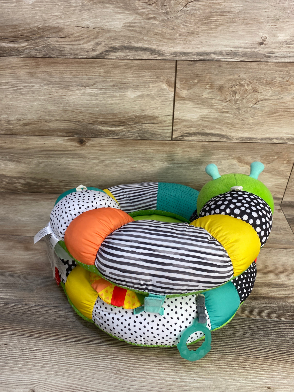 Infantino Prop-A-Pillar Tummy Time & Seated Support, Caterpillar