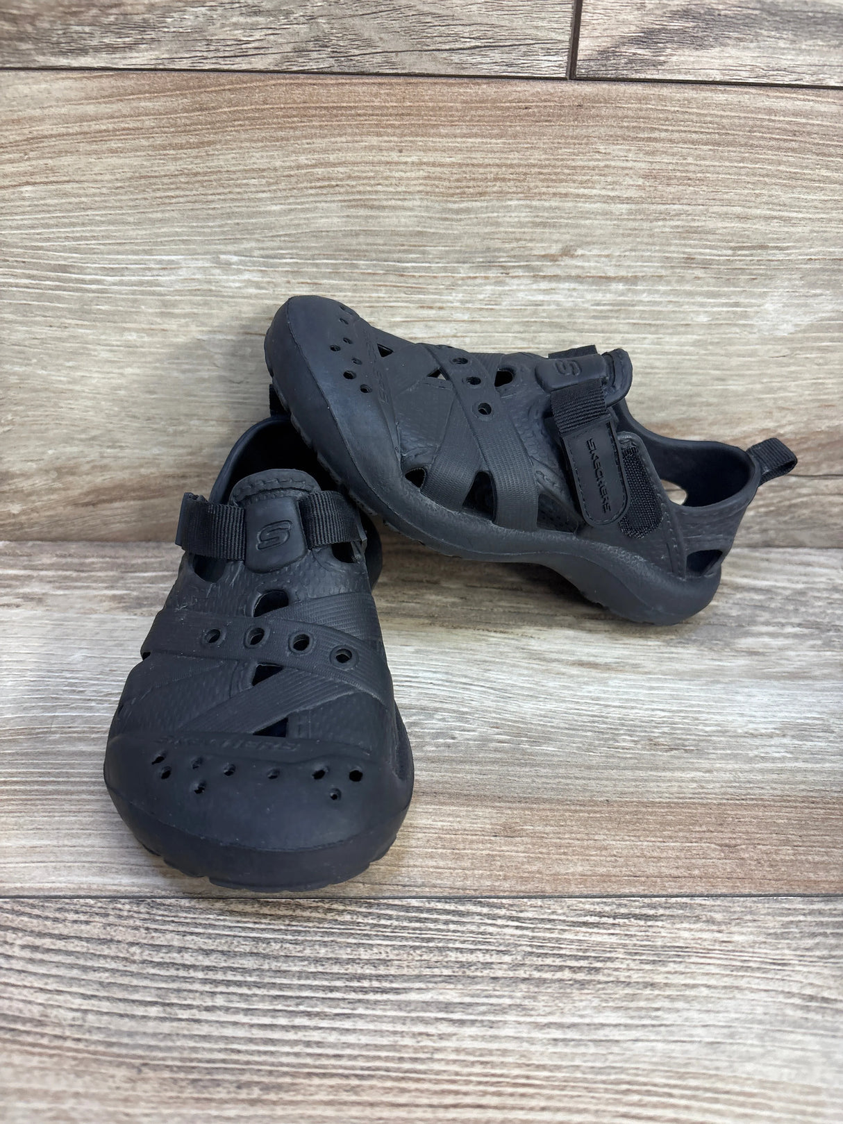 Skechers Kooler Sandals Black sz 11c - Me n Mommy To Be