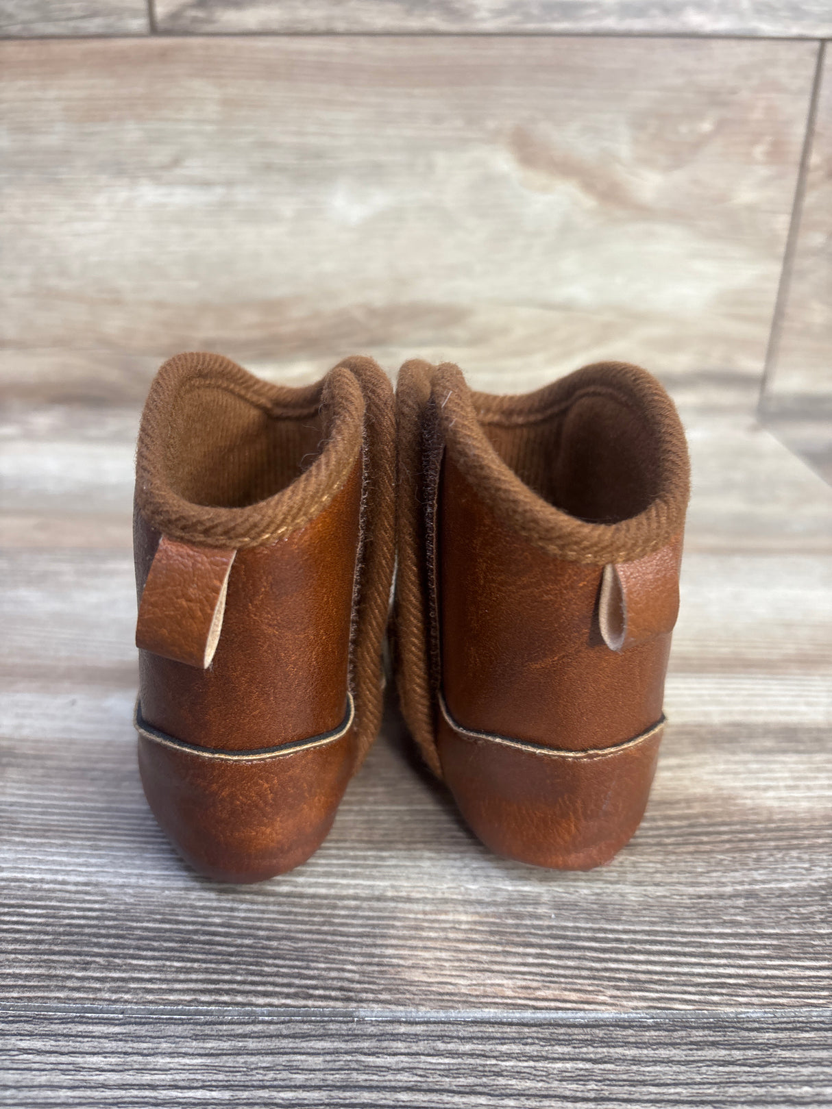 Shein Soft Sole Western Boots Brown sz 2/3c