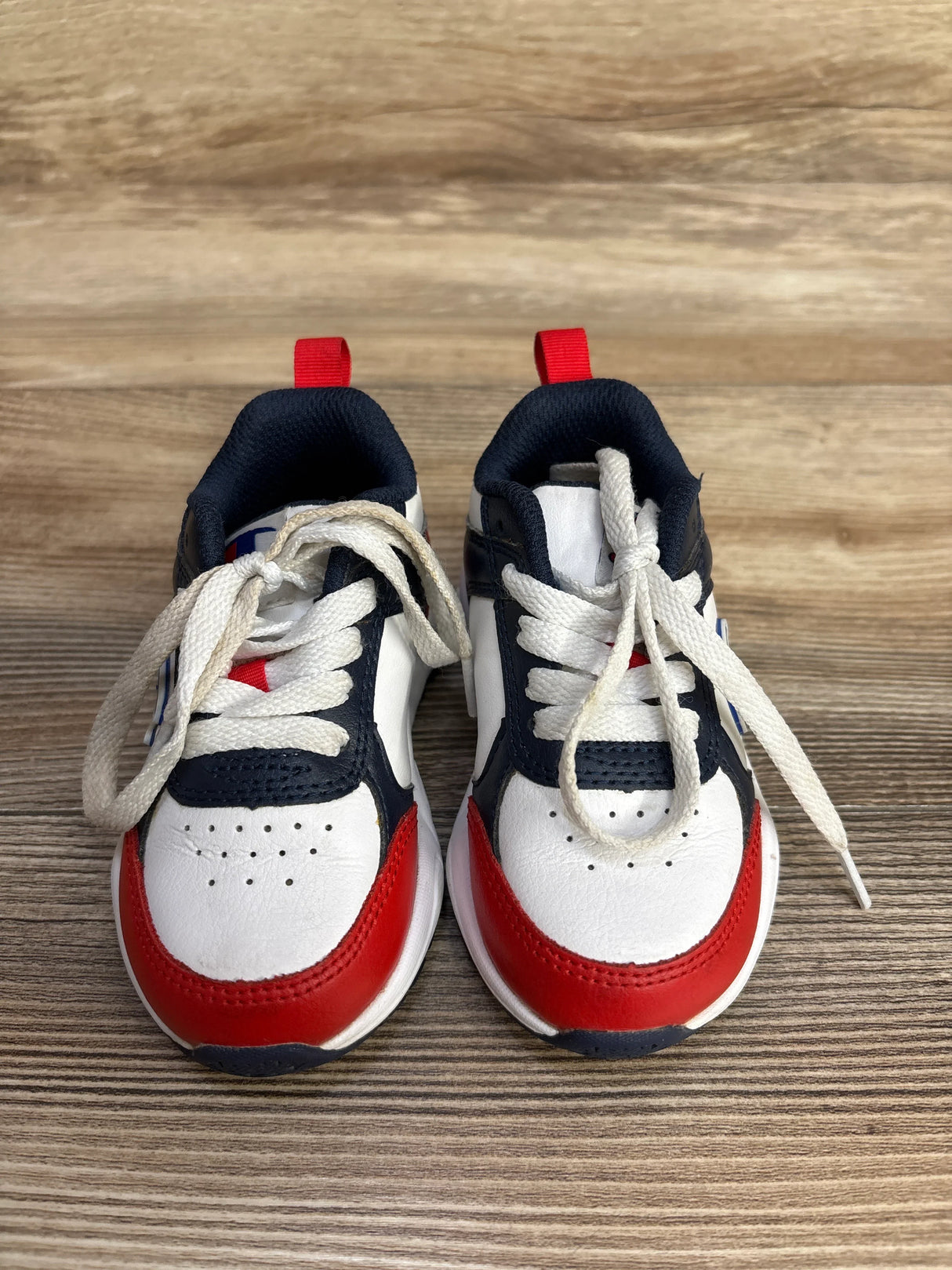 Champion 93Eighteen SP Block Sneakers White sz 6c