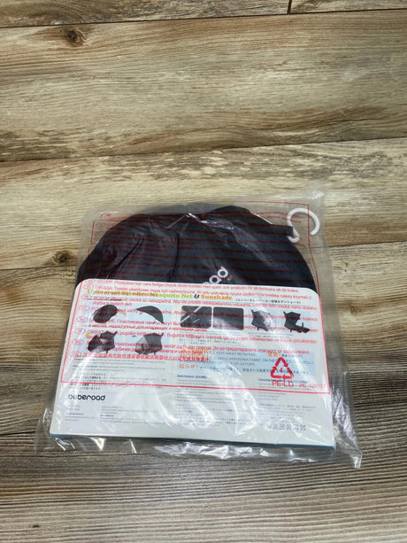NEW Beberoad Love Universal Stroller Mosquito Net & Sunshade Black - Me n Mommy To Be
