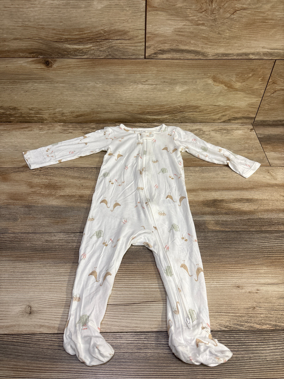 Just One You PurelySoft Sleeper White sz 9m