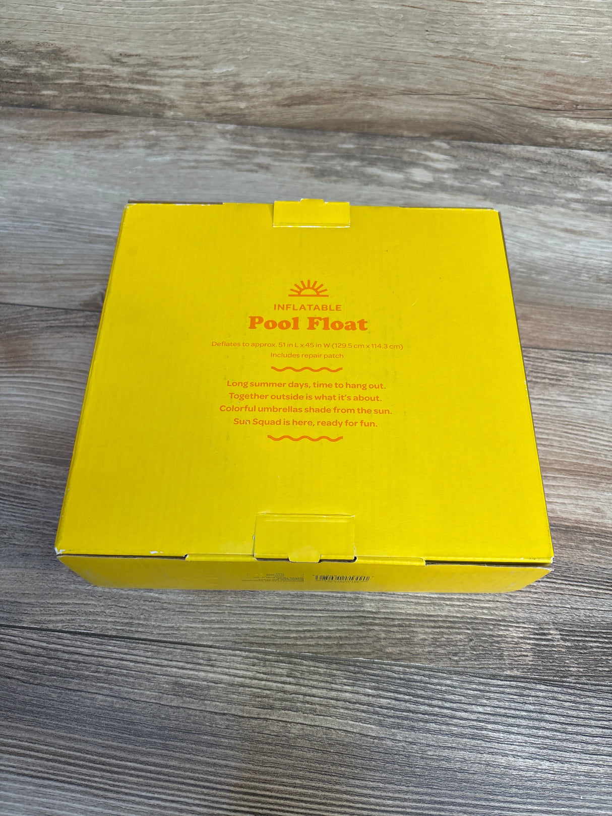 NEW Sun Squad Inflatable Pool Float - Me n Mommy To Be