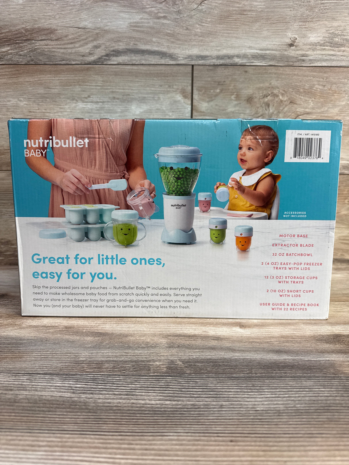 NEW Nutribullet Complete Baby Food-Making System