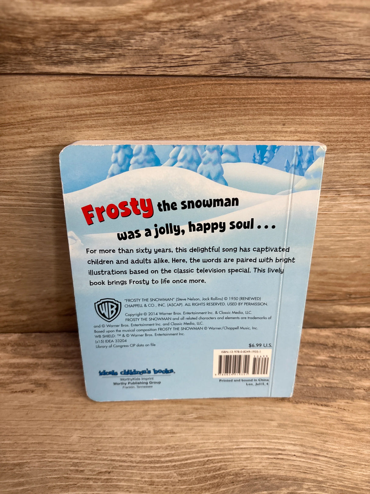 Frosty The Snowman Board Book
