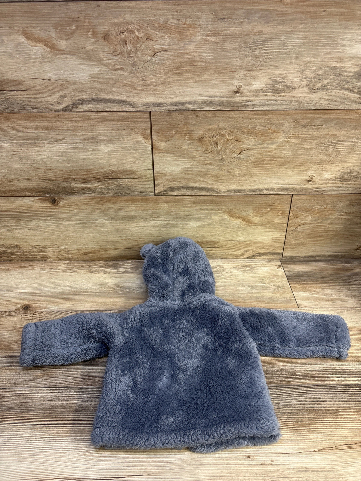 Carter's Full Zip Plush Jacket Blue sz 6m