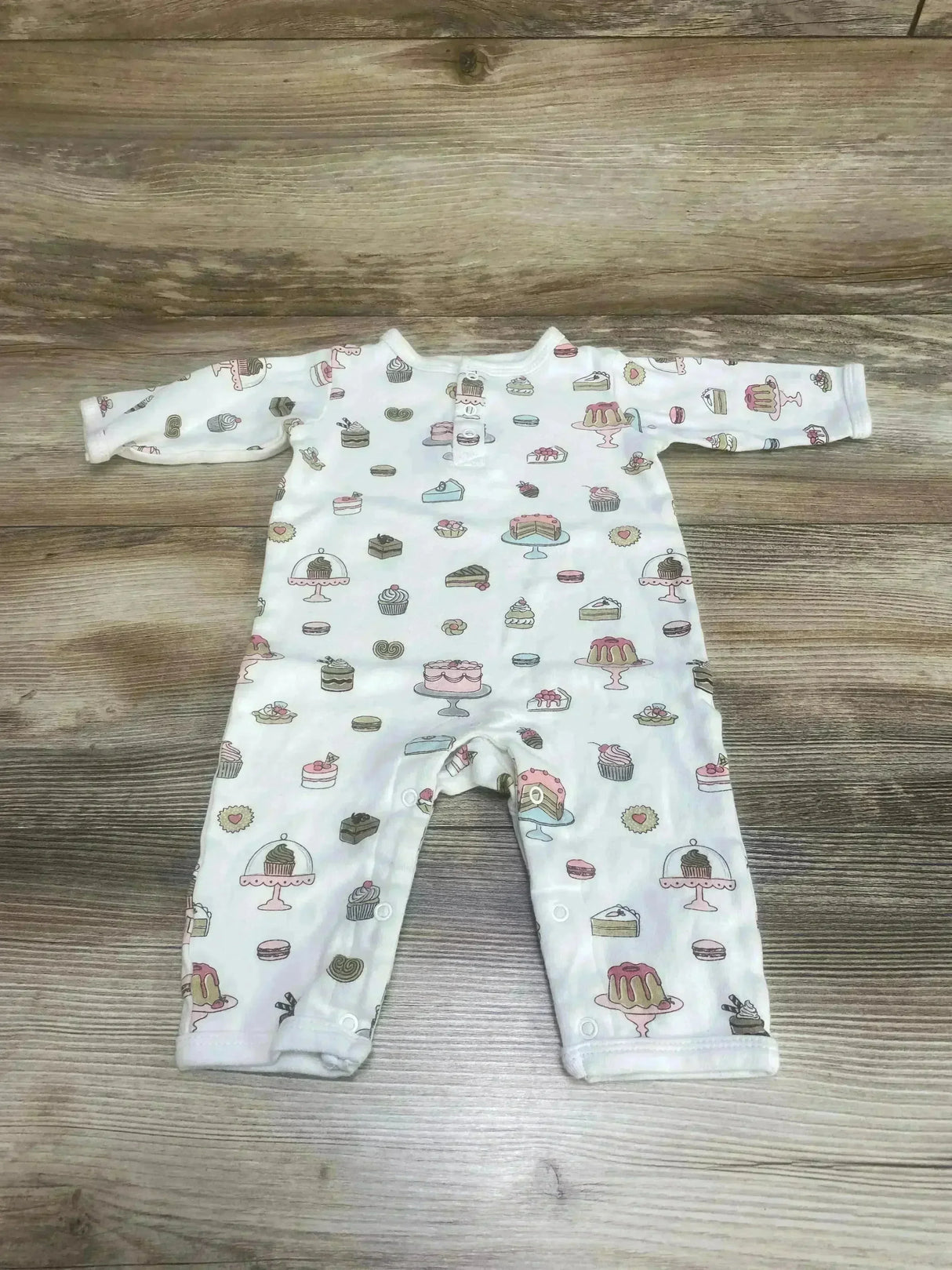 Hudson Baby Deserts Coverall White sz 3-6m - Me n Mommy To Be