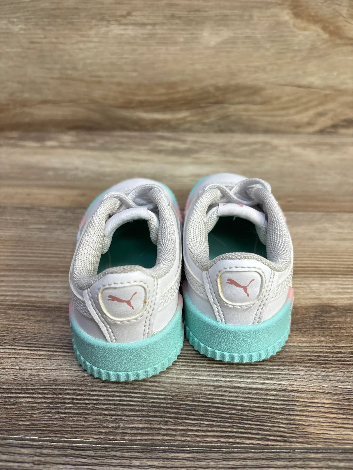 Puma Carina 2.0 Fade Sneakers White sz 6c
