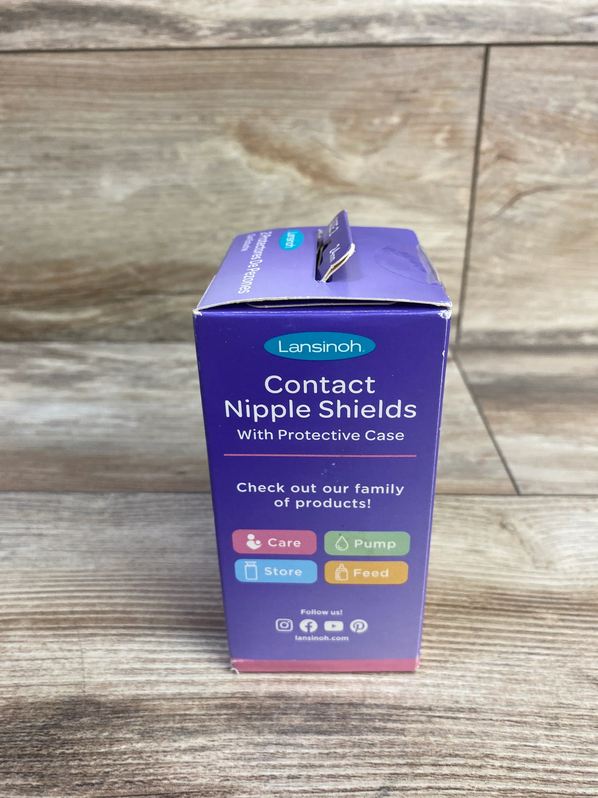 NEW Lansinoh Contact Nipple Shields 24mm
