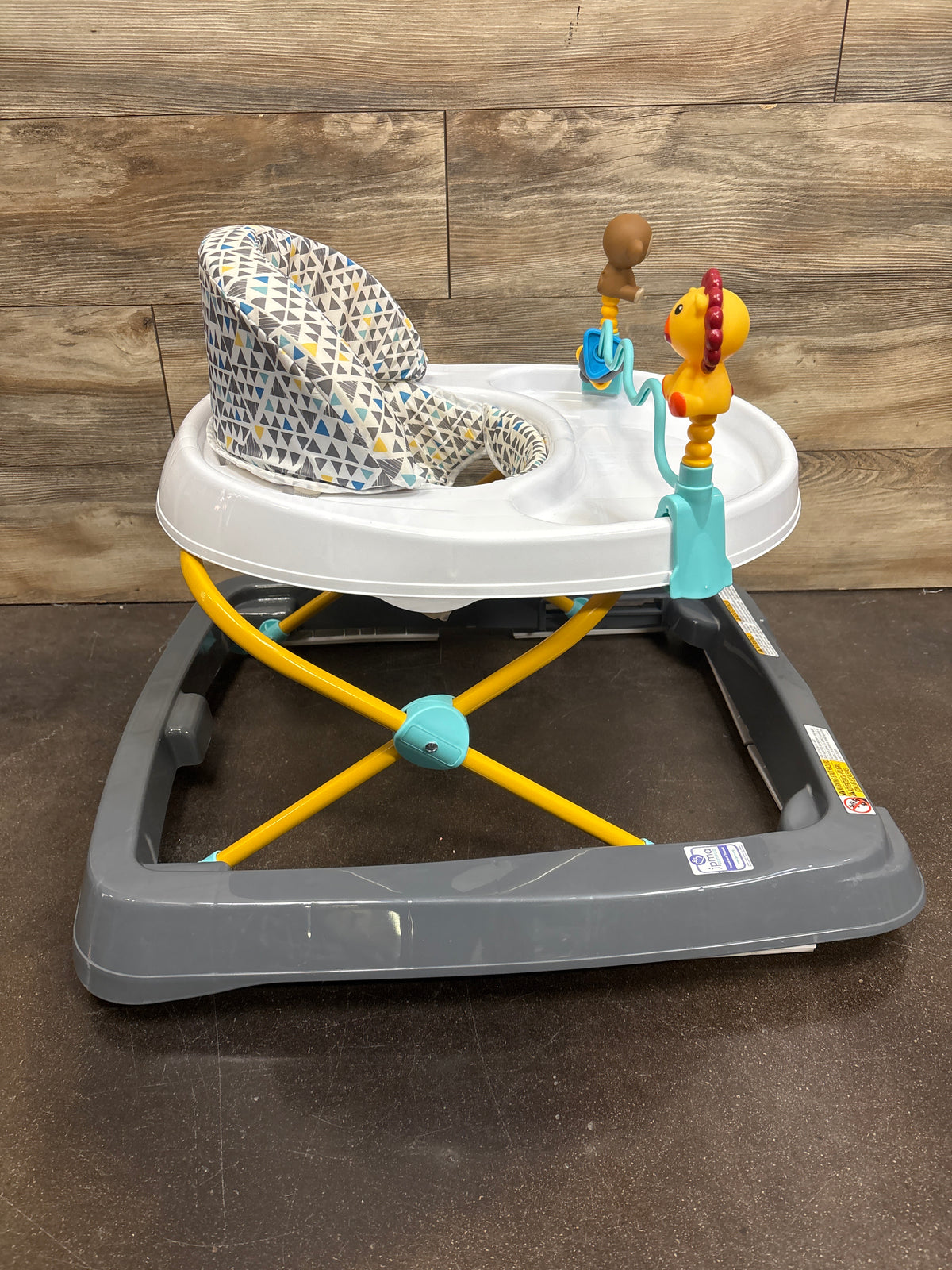 Baby Trend Smart Steps Trend 3.0 Activity Walker, Zoo-ometry White