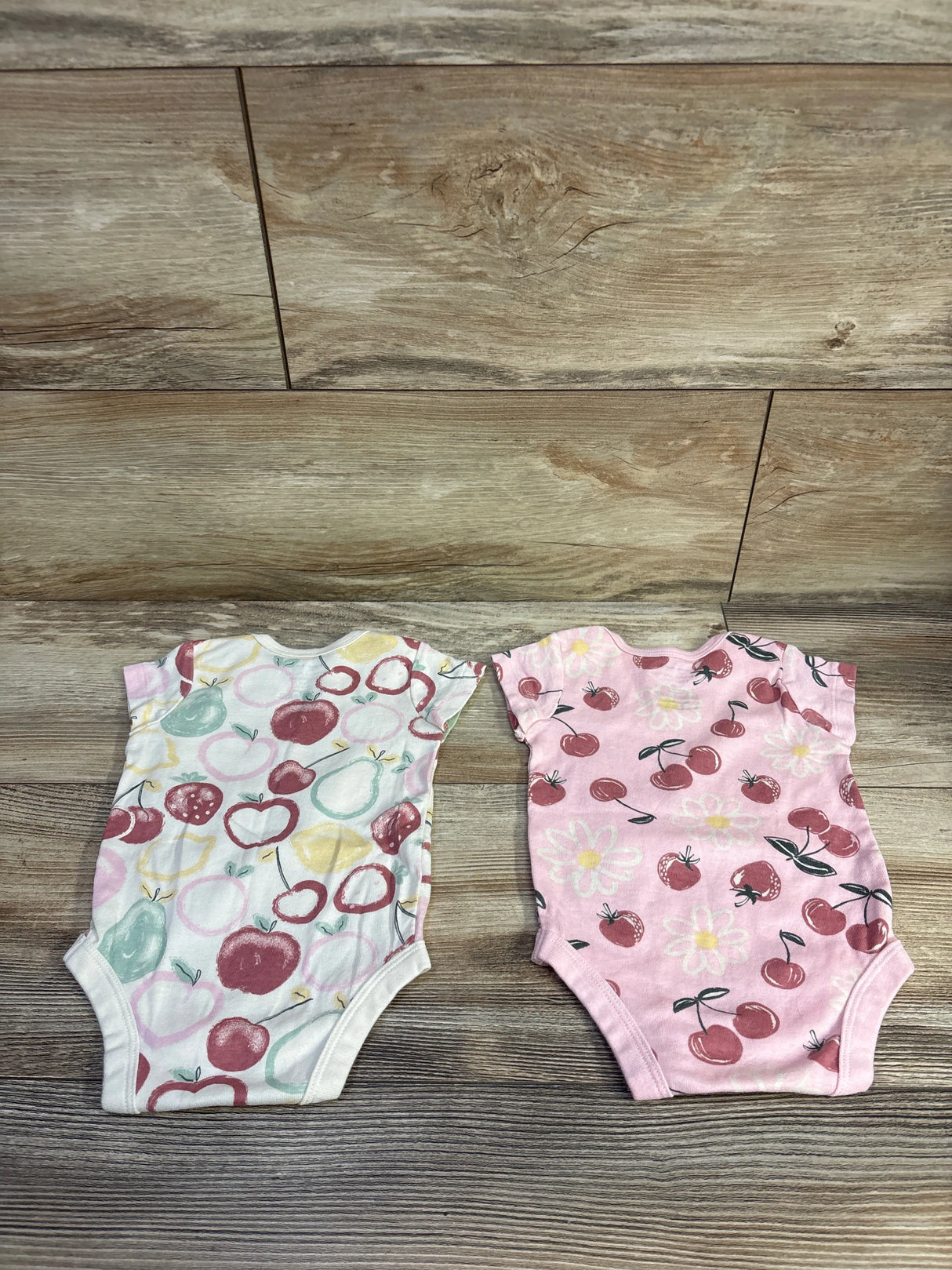 Member's Mark 2pk Bodysuits Pink sz 3m