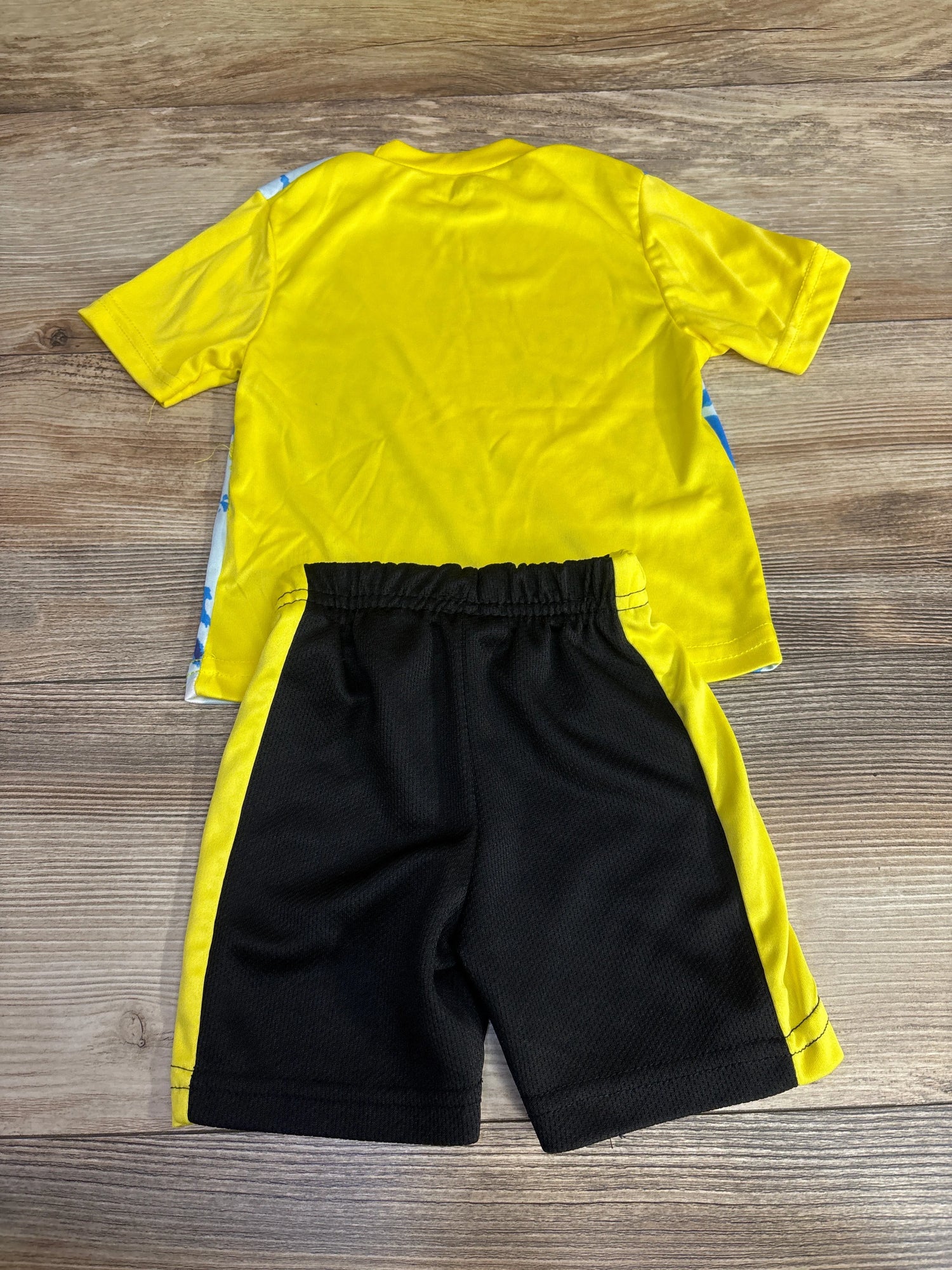 Nickelodeon 2pc SpongeBob Active Shirt & Shorts Set Yellow sz 18m