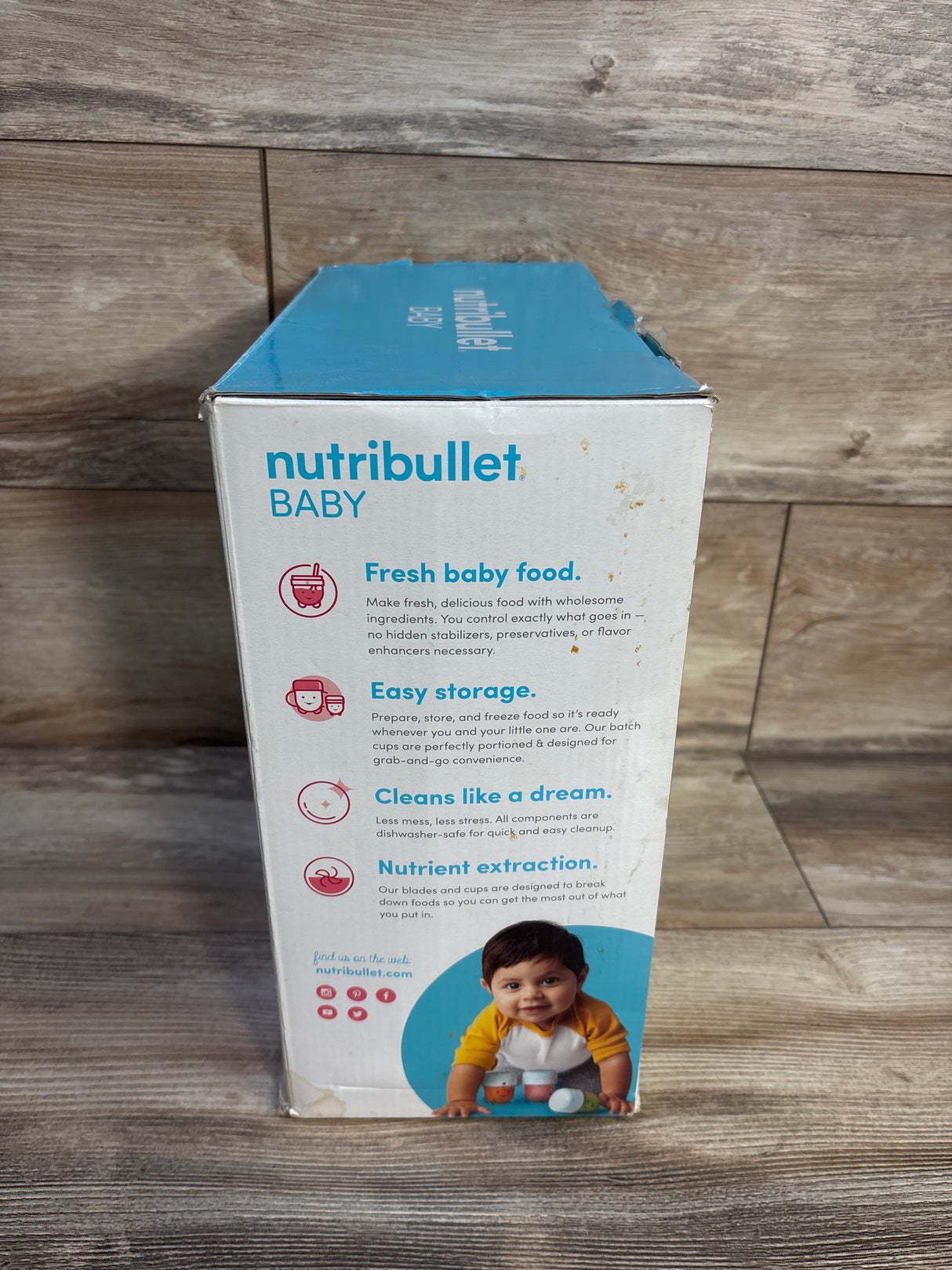 NEW Nutribullet Complete Baby Food-Making System