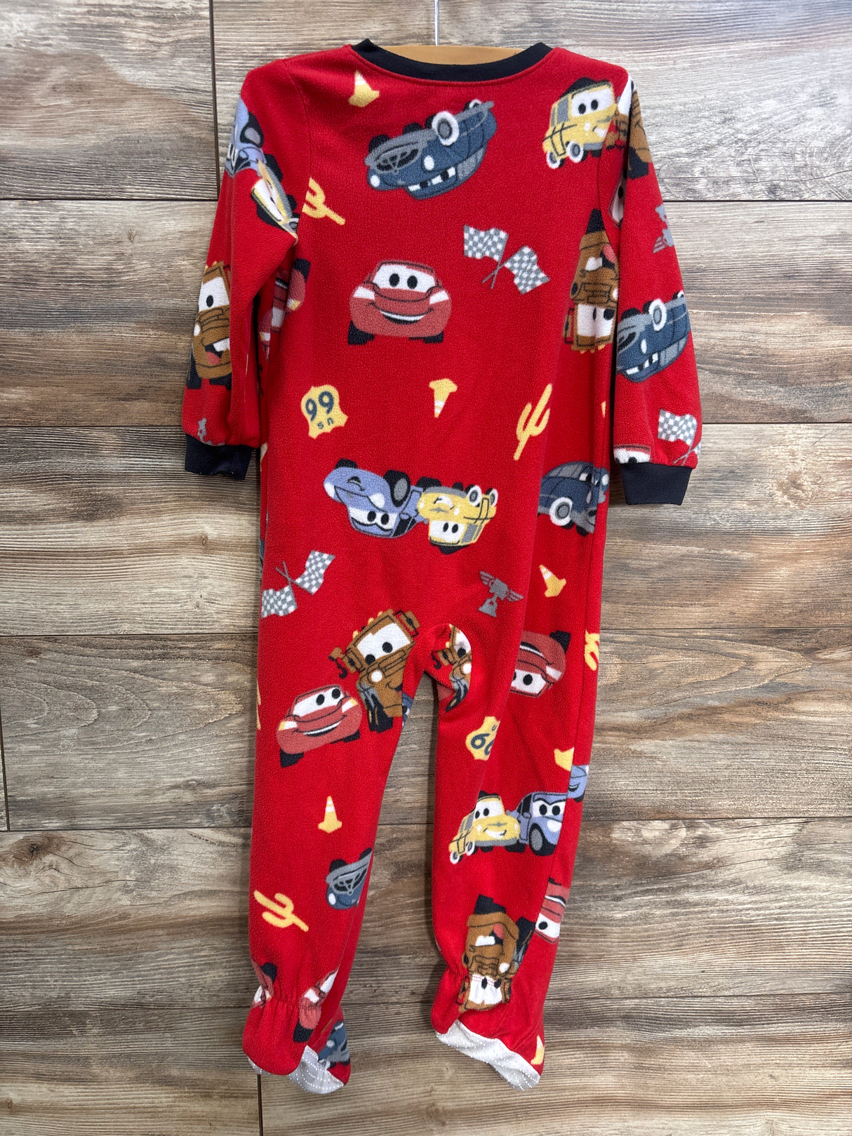 Disney Pixar Cars Blanket Sleeper Red sz 4T