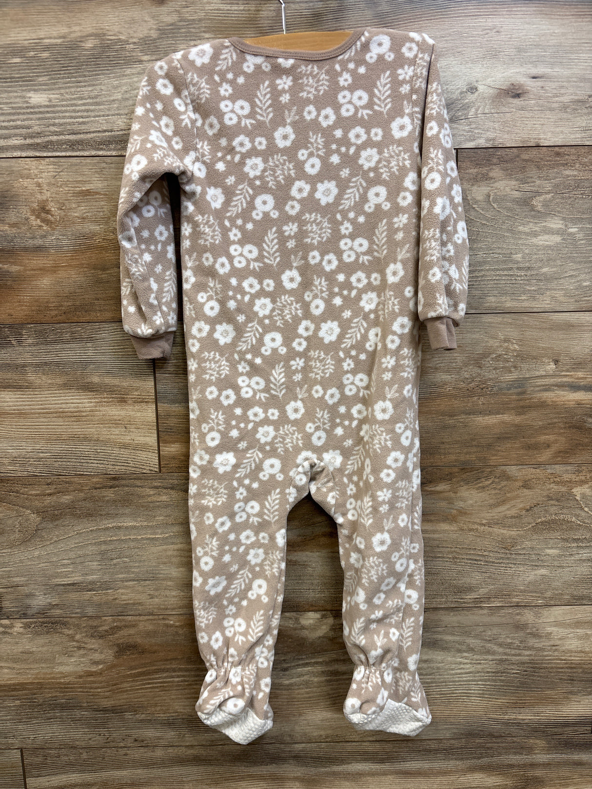 Gerber Blanket Sleeper Tan sz 2/3T